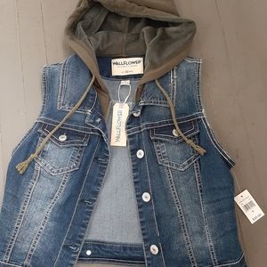 Wallflower Denim Vest